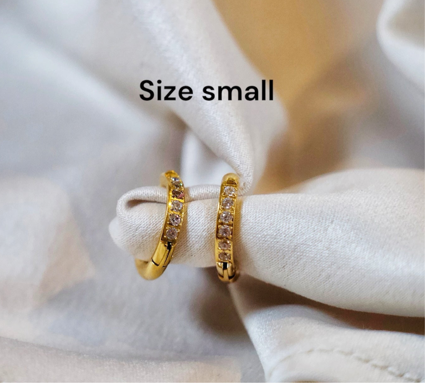Sofia Huggie Earrings (Small, Medium, Large)