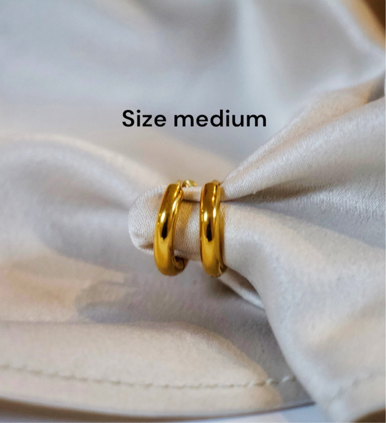 Sofia Huggie Earrings (Small, Medium, Large)