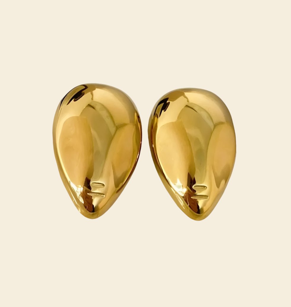 Dome Earrings - Adebi Brand