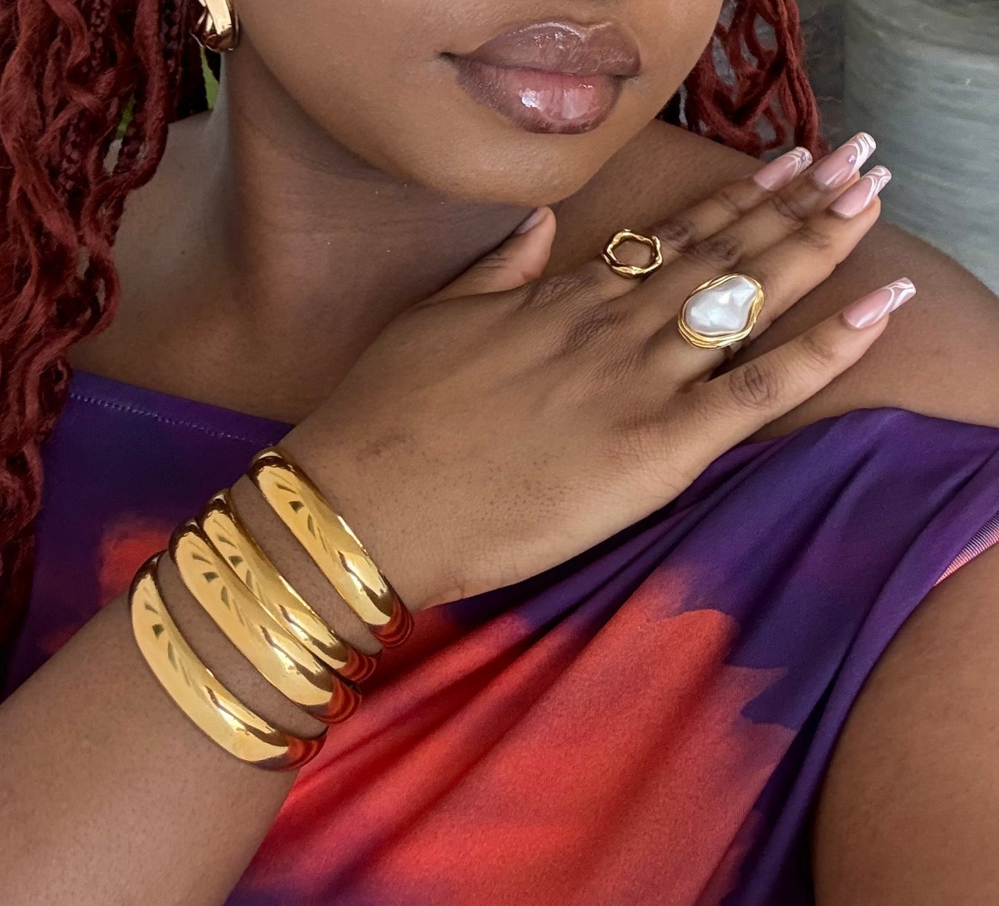 Farai Bangles (Set of 2) - Adebi Brand