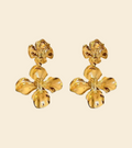 Double Flower Earrings