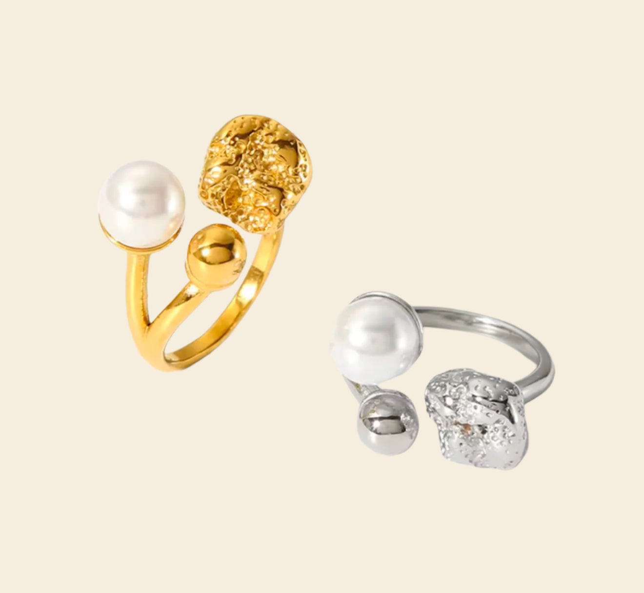 Yara Pearl Ring - Adebi Brand